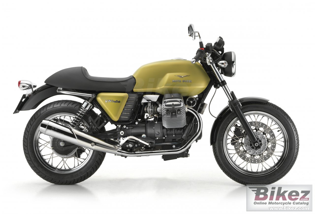 Big Moto Guzzi v7 cafe classic picture and wallpaper from Bikez.com